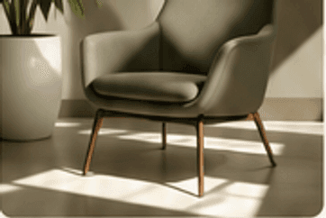 Interior chair lifestyle photo