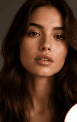 Editorial model portrait